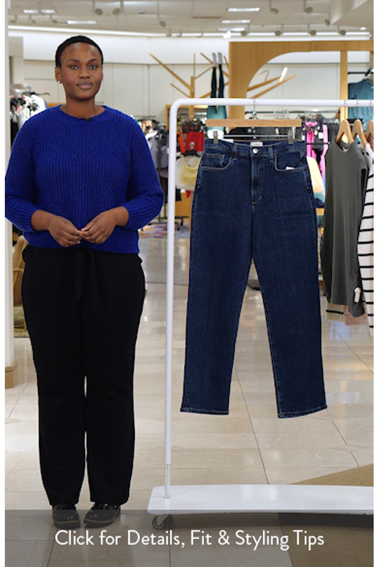 The Margot High Waist Straight Leg Jeans video