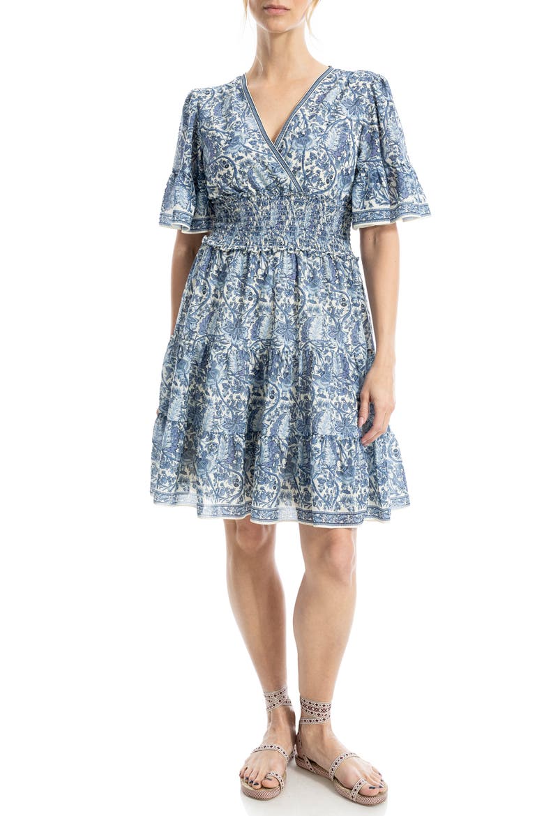 Short Bell Sleeve Fit & Flare Dress video