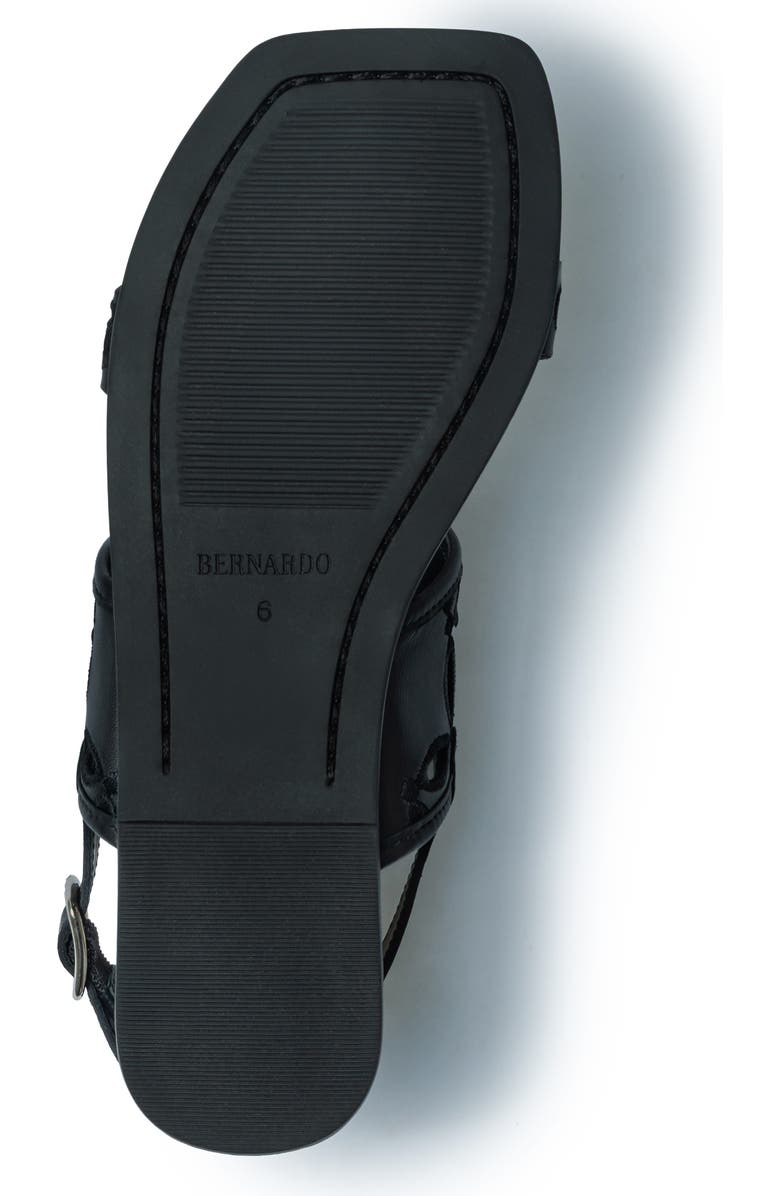 Bernardo Footwear Orla Slingback Sandal, Alternate, color, Black