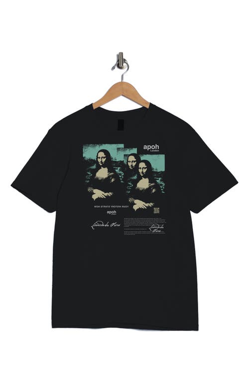 Monster Digital Apoh Da Vinci Triple Graphic T-shirt In Black