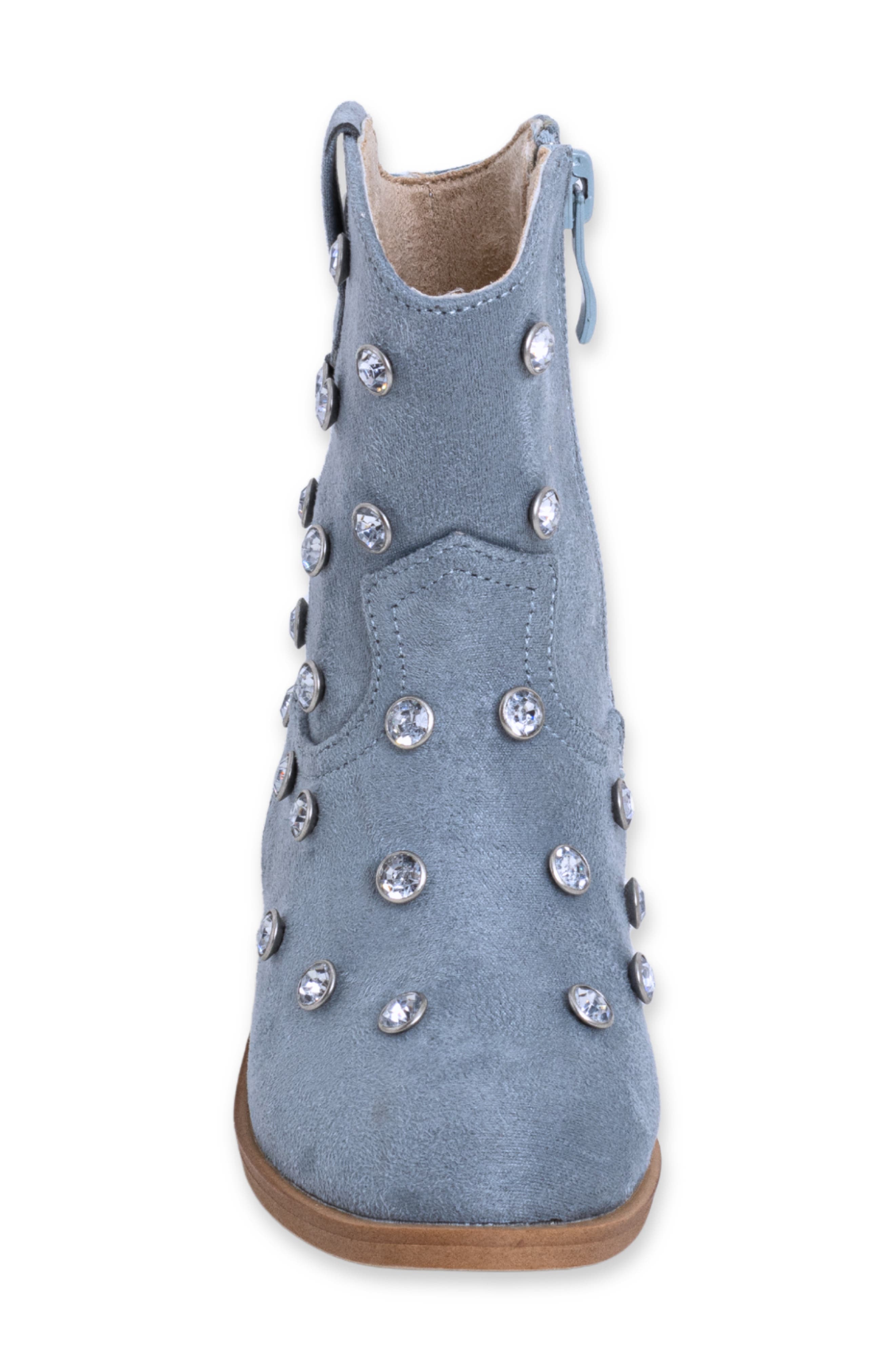 Kids' Whoopi Mini Boot, Alternate, color, LIGHT BLUE SUEDE
