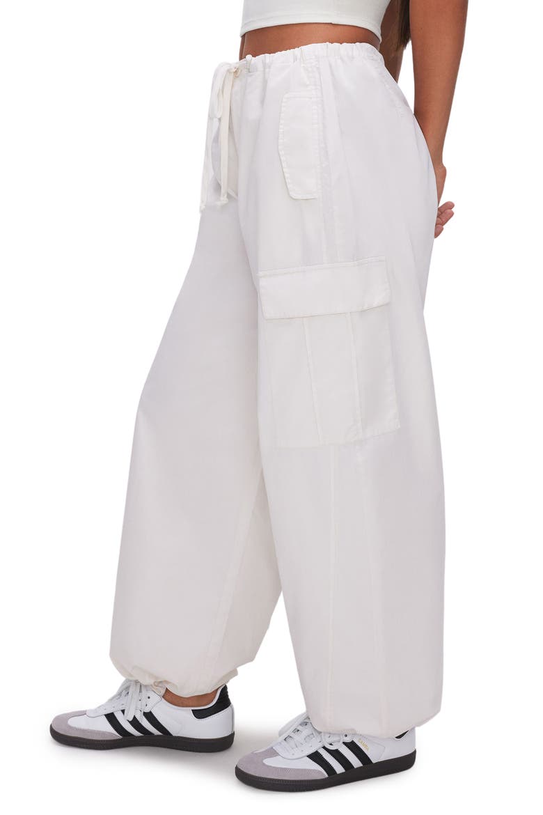 Parachute Cargo Joggers, Alternate, color, CLOUD WHITE001