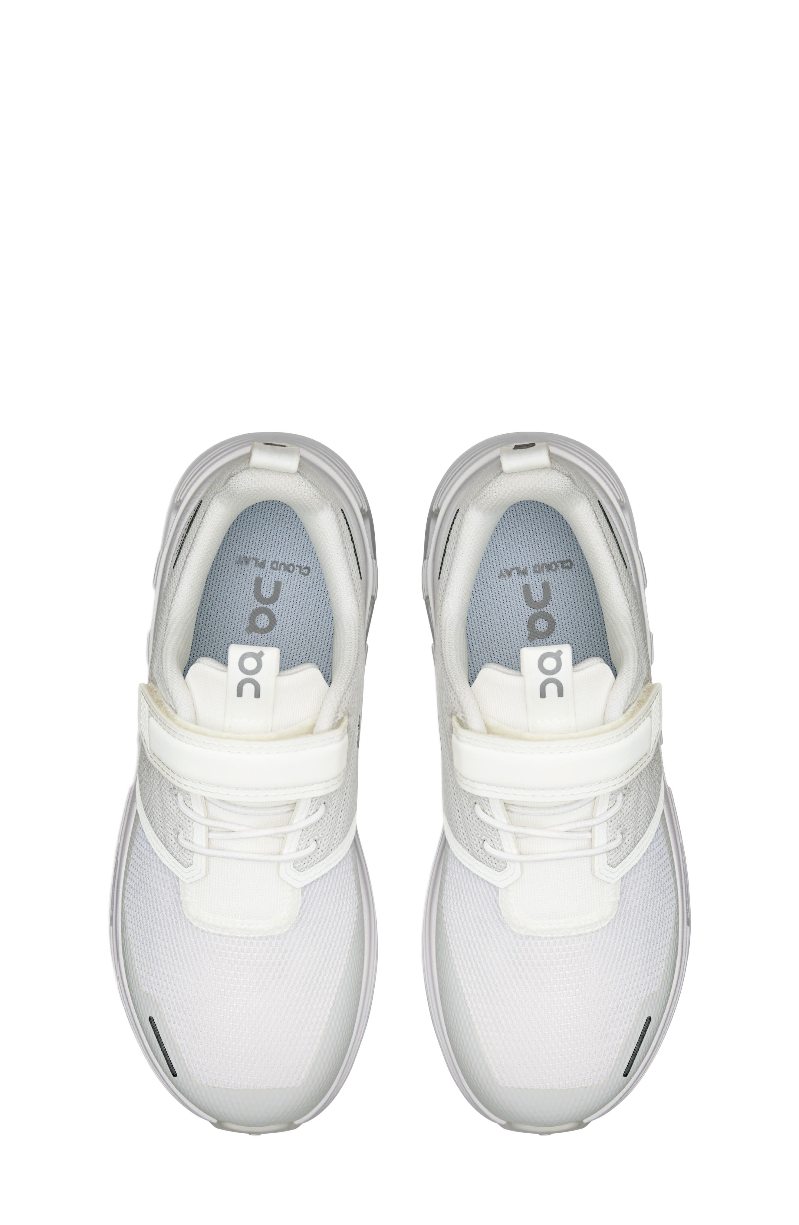 Kids' Cloud Play 2 Running Sneaker, Alternate, color, WHITE/ WHITE