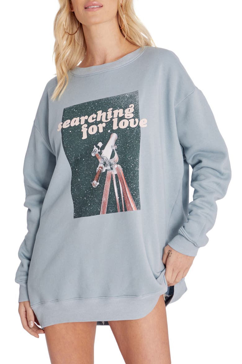 Roadtrip Love Graphic Sweatshirt, Main, color, ROBIN