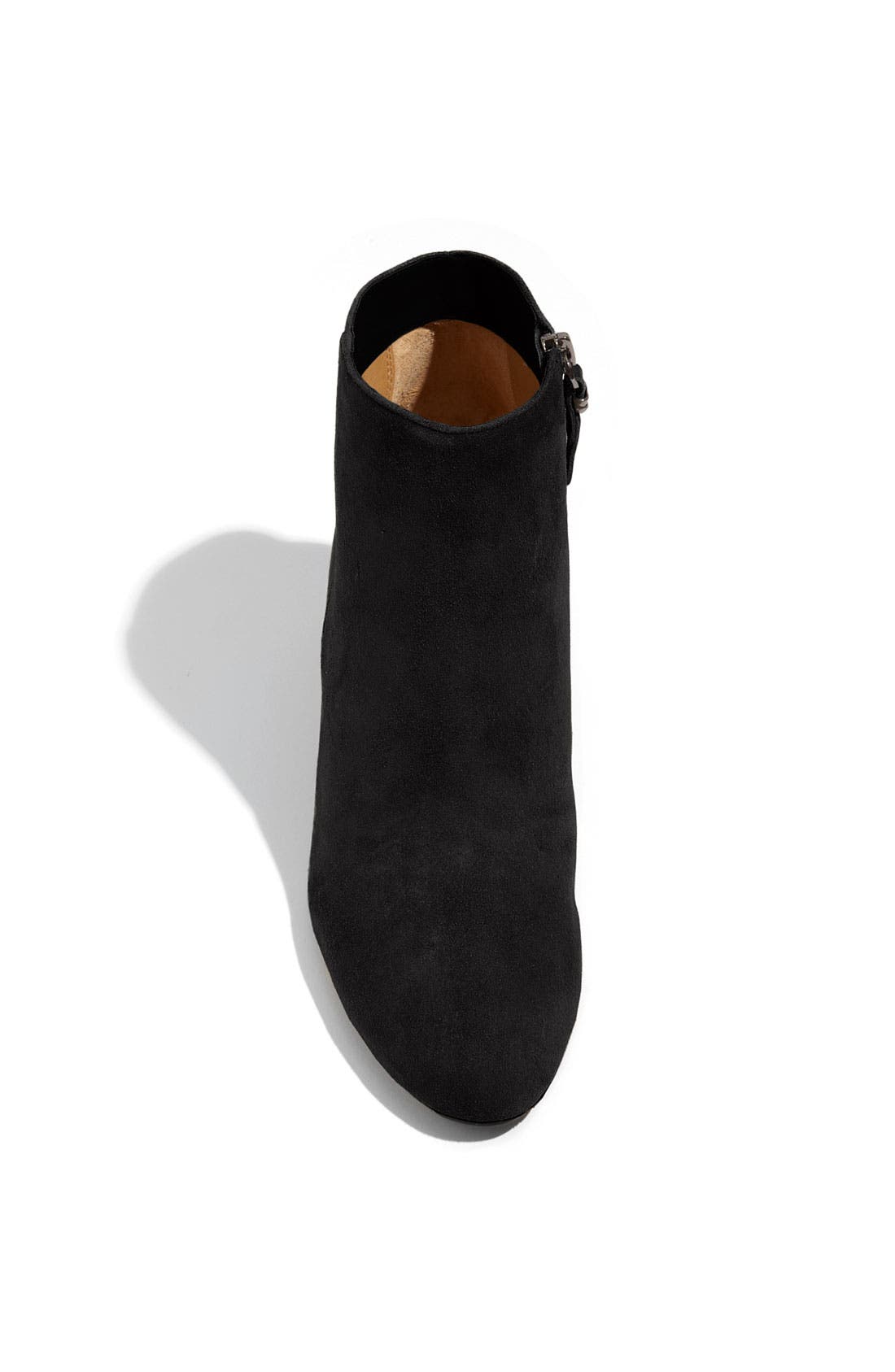 'Harrison' Wedge Bootie, Alternate, color, BLACK SUEDE
