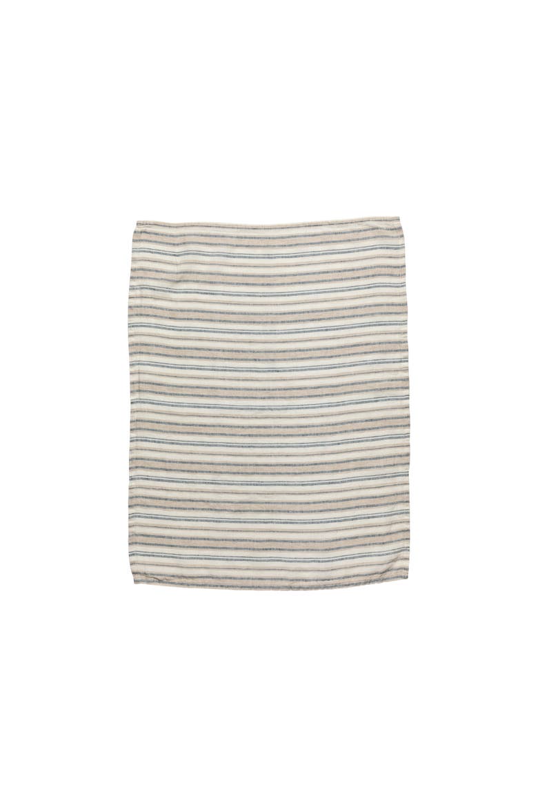 Carmela Set/4 kitchen towels, Alternate, color, Cream-blue