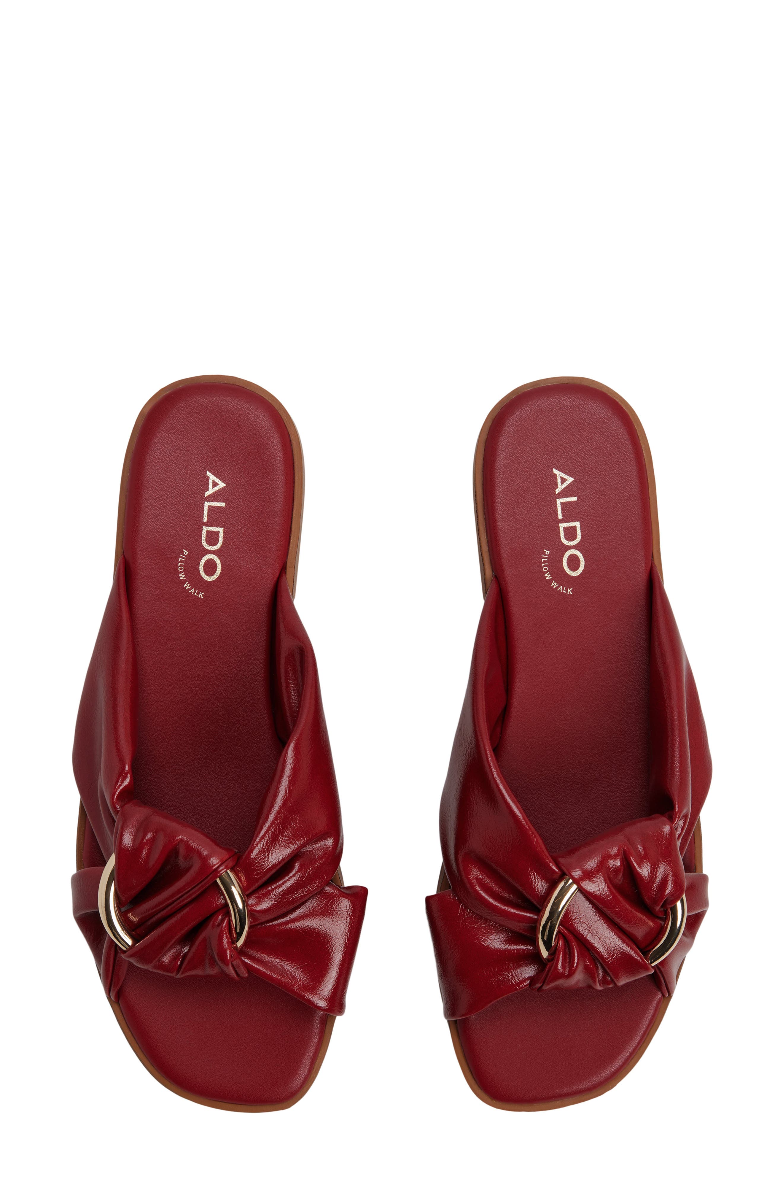Isolde Slide Sandal, Alternate, color, MEDIUM ORANGE