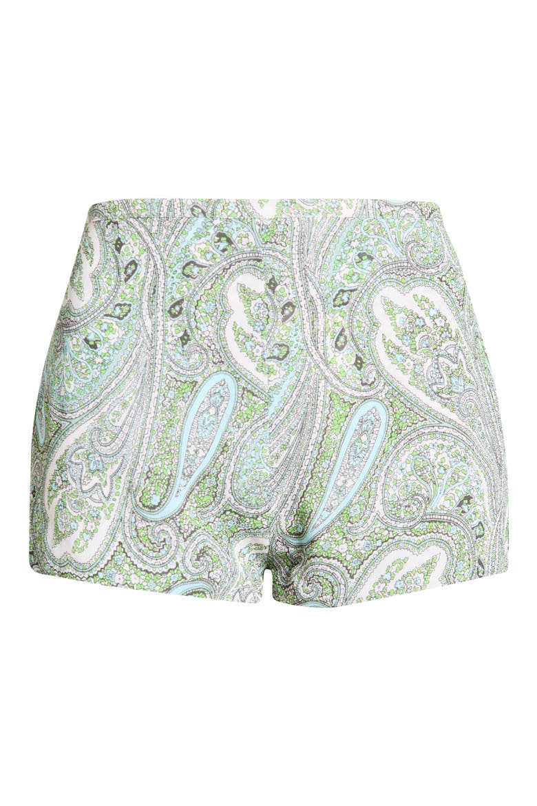 Wren Paisley Shorts, Alternate, color, AQUA PAISLEY