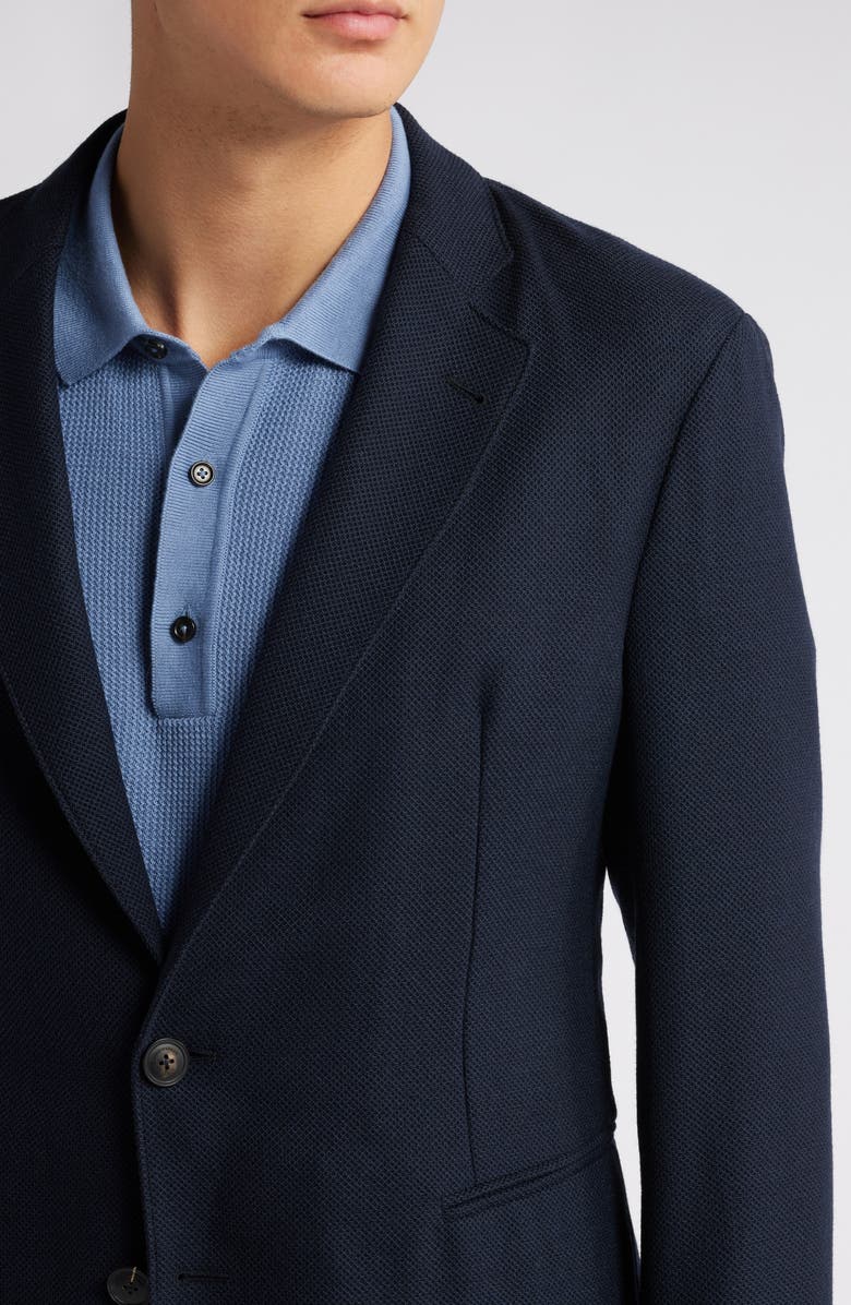 Emporio Armani Textured Wool Sport Coat, Alternate, color, 