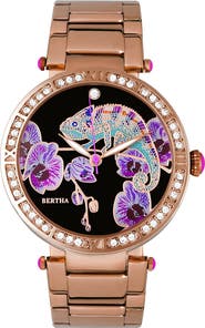 BERTHA Camilla Mother-Of-Pearl Bracelet Watch