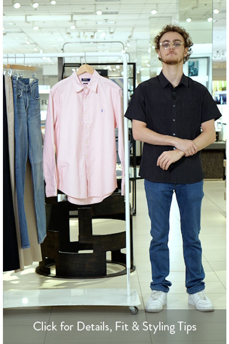 Classic Fit Garment-Dyed Oxford Shirt video