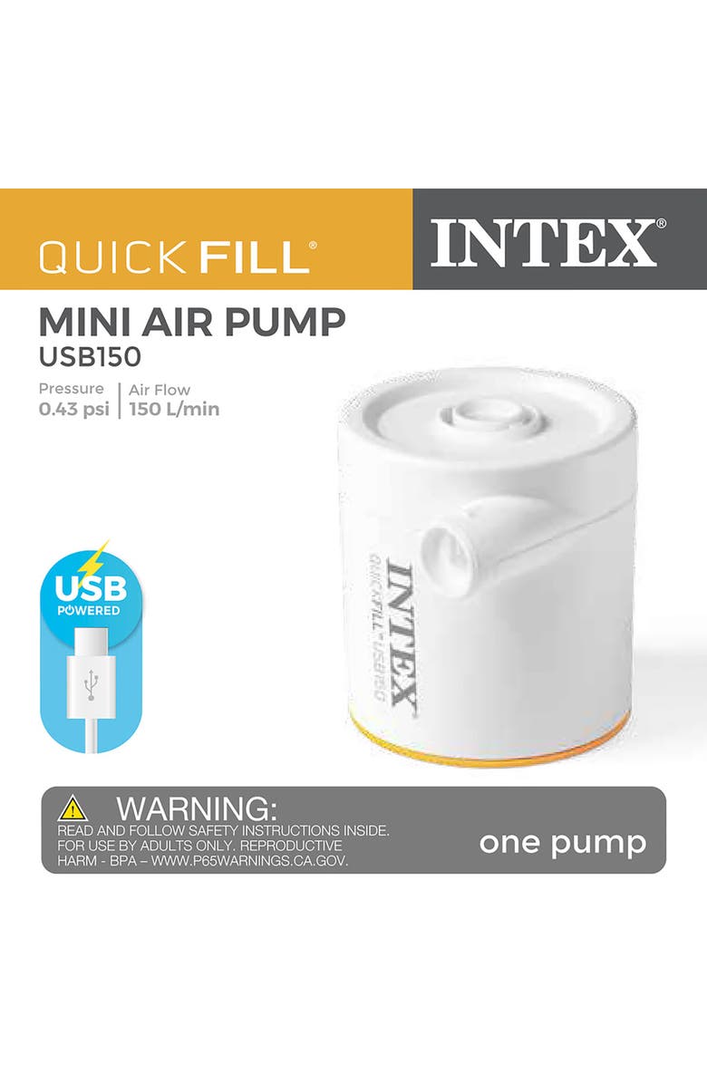 Intex Electric Air Pump Usb150, Alternate, color, Multicolored
