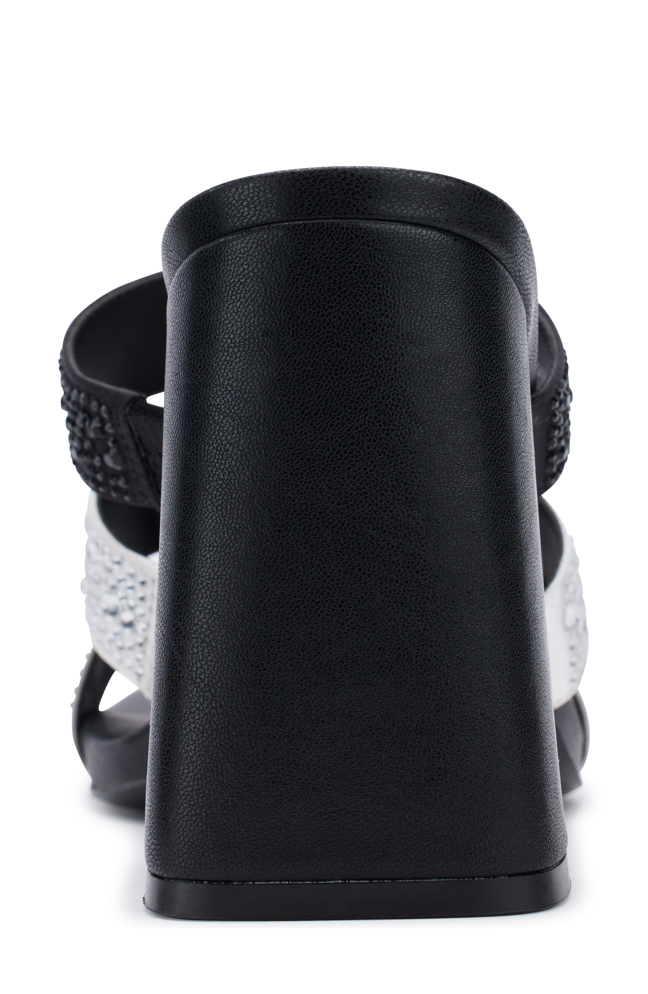 KARL LAGERFELD PARIS Rickie Rhinestone Slide Sandal, Alternate, color, 