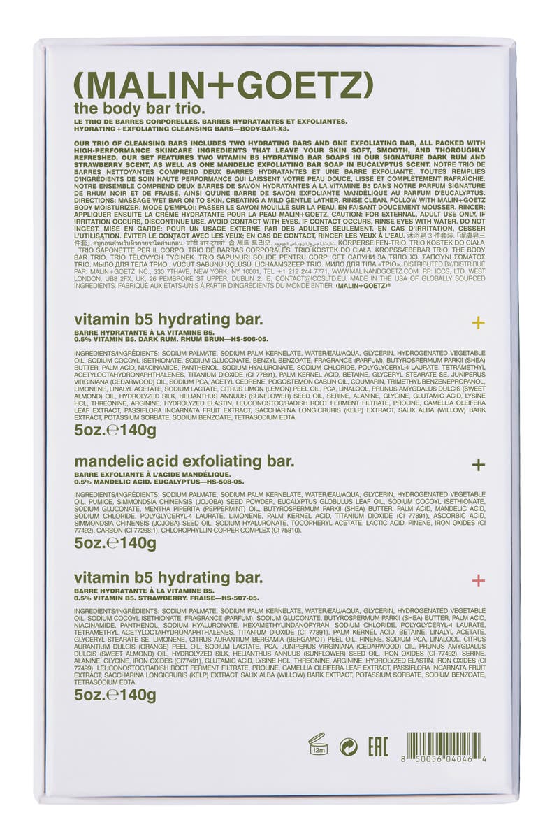 MALIN+GOETZ The Body Bar Trio (Nordstrom Exclusive) $60 Value, Alternate, color, Multi Trio