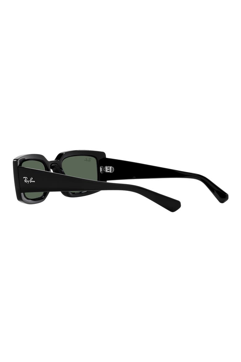 Kiliane 54mm Pillow Sunglasses, Alternate, color, BLACK