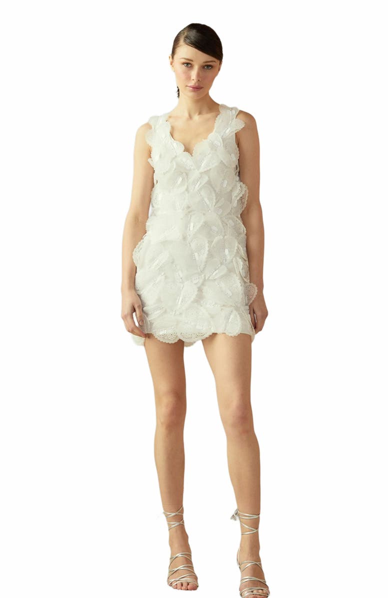 Cynthia Rowley Elle Embellished Heart Dress, Main, color,