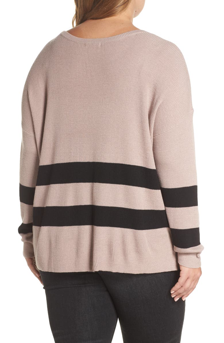 BP. Varsity Stripe Sweater, Main, color, 