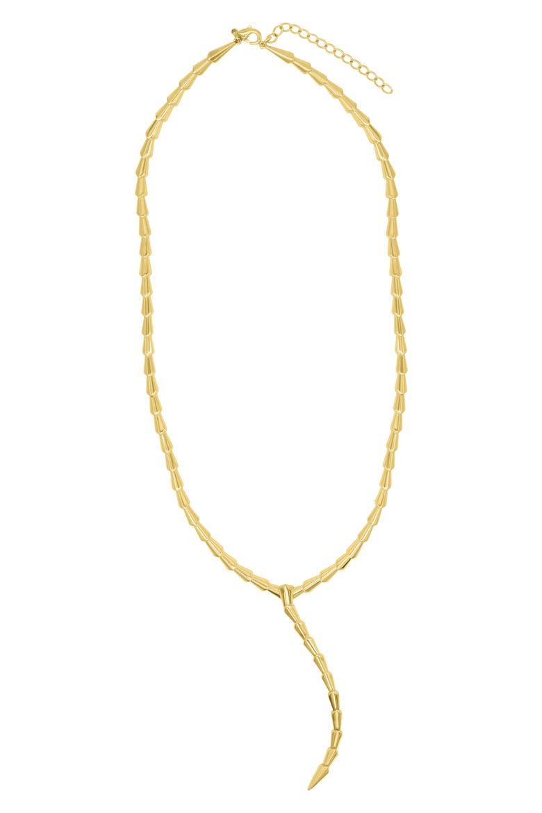 Lariat Necklace, Alternate, color, GOLD