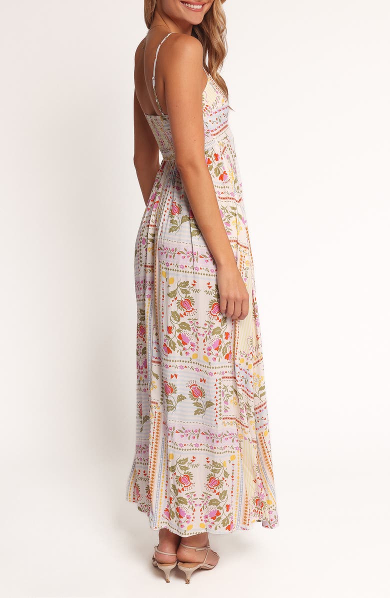 Petal & Pup Mireille Maxi Sundress, Alternate, color, White Multi Floral