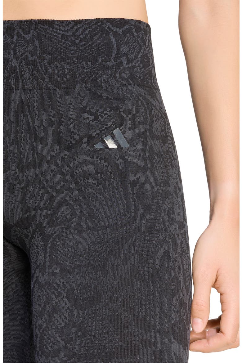 Seamless Knit Leggings, Alternate, color, BLACK/ CARBON