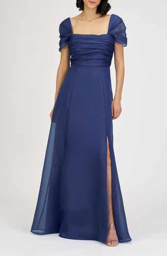 JS Collections Jane Ruched Bodice A-Line Gown