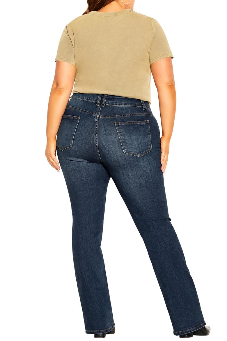 Harley Simple Bootcut Jeans, Alternate, color, INDIGO