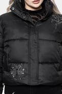 Disturbia Nirah Embroidered Padded Jacket