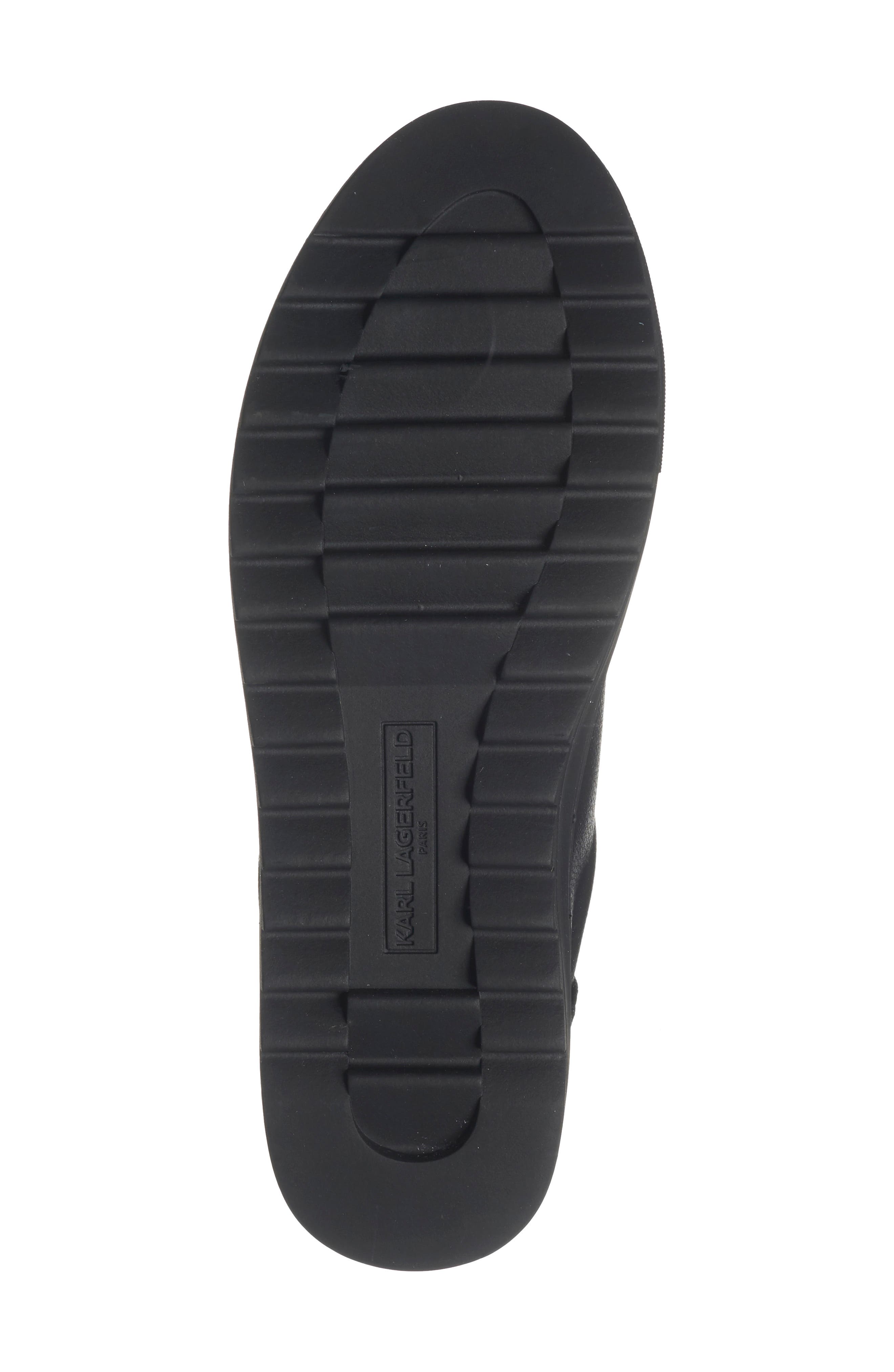 KARL LAGERFELD PARIS Same As Sneaker, Alternate, color, Black