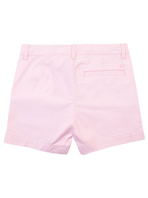 Ruggedbutts Boys Stretch Chino Shorts In Pink