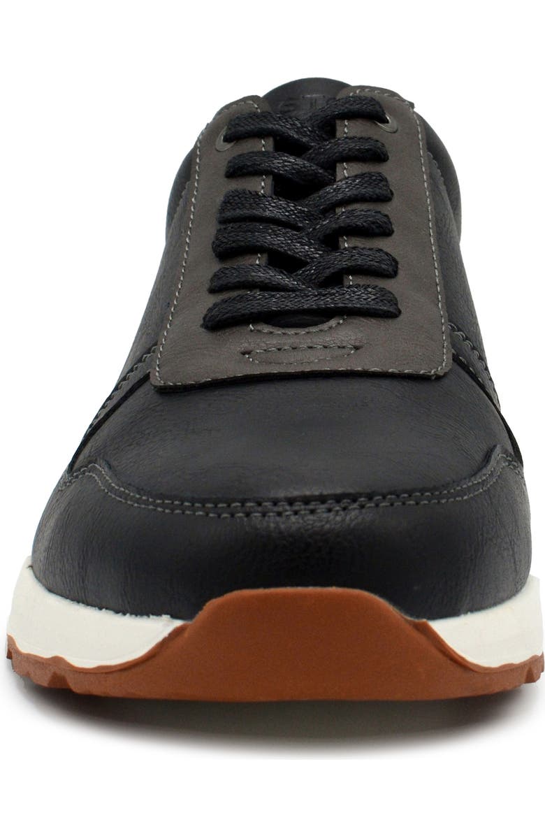 ASTON MARC Casual Court Sneaker, Alternate, color, Black