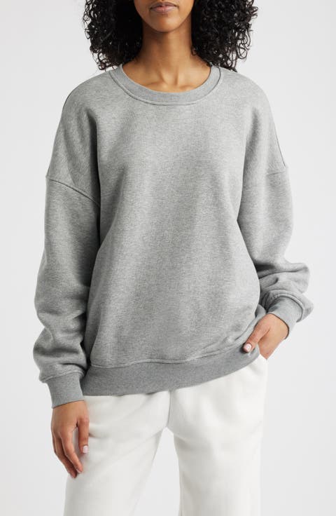 Women's Grey Oversized Sweatshirts & Hoodies | Nordstrom Women's Grey Oversized Sweatshirts & Hoodies | Nordstrom