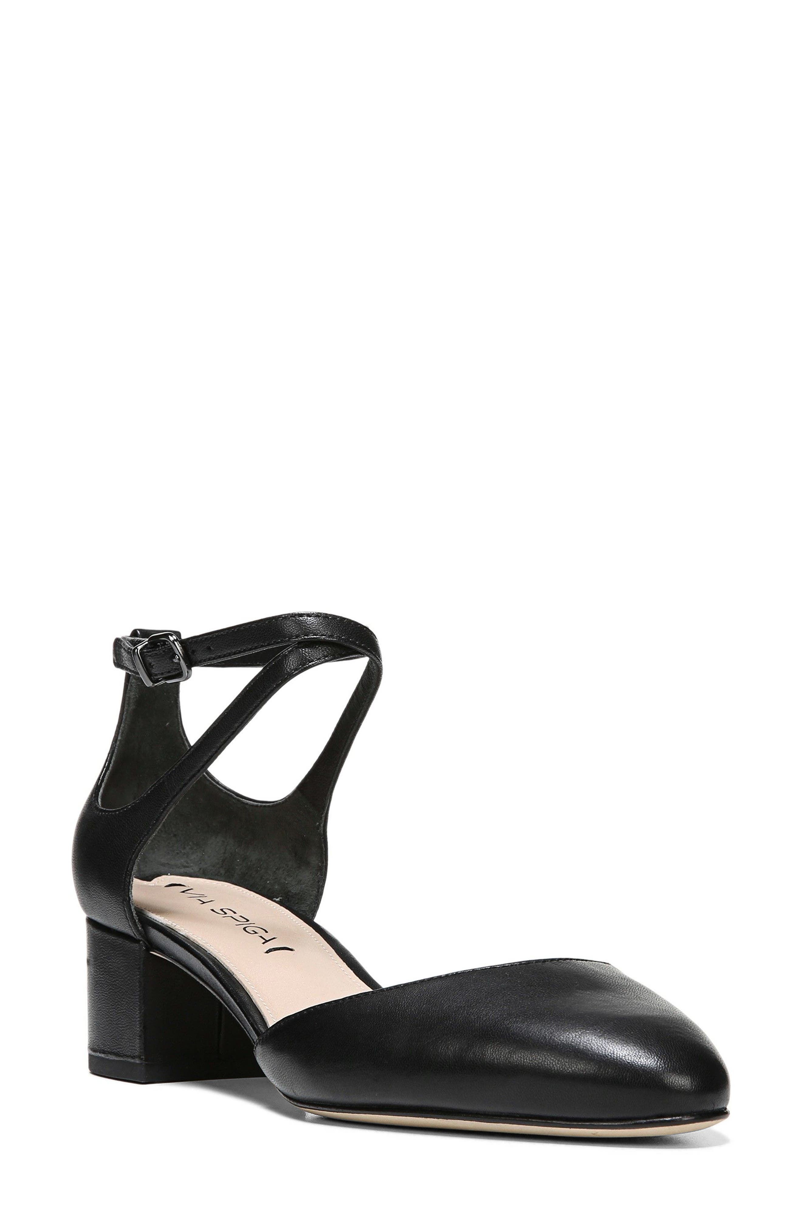 Via Spiga Dinah Ankle Strap d'Orsay Pump, Main, color, 