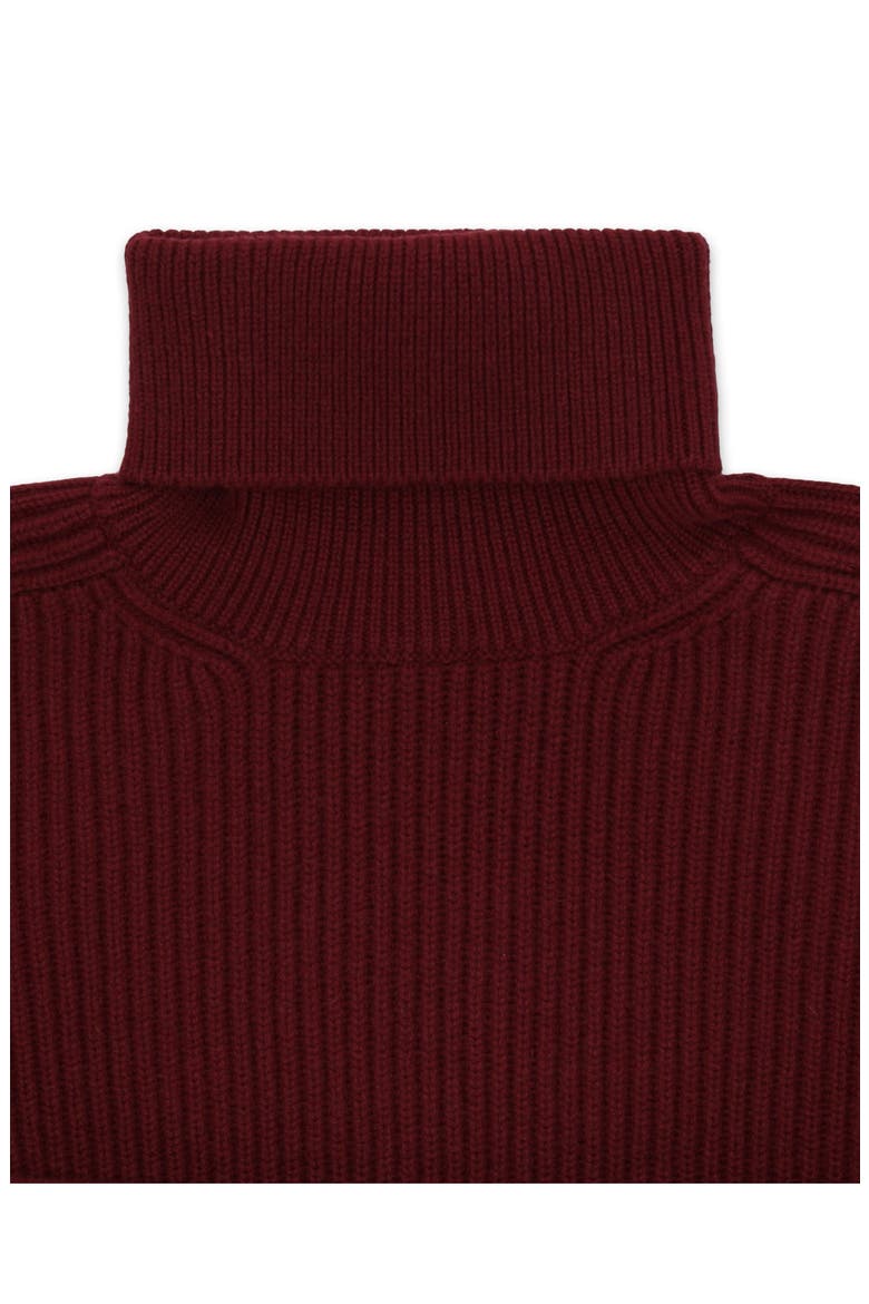 Brighton High Neck Jumper, Alternate, color, Burgundy