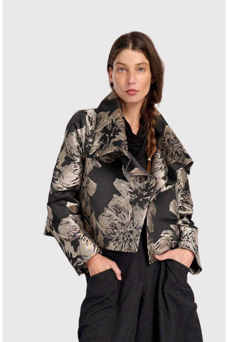 Nightfall Moto Jacket, Main, color, Floral