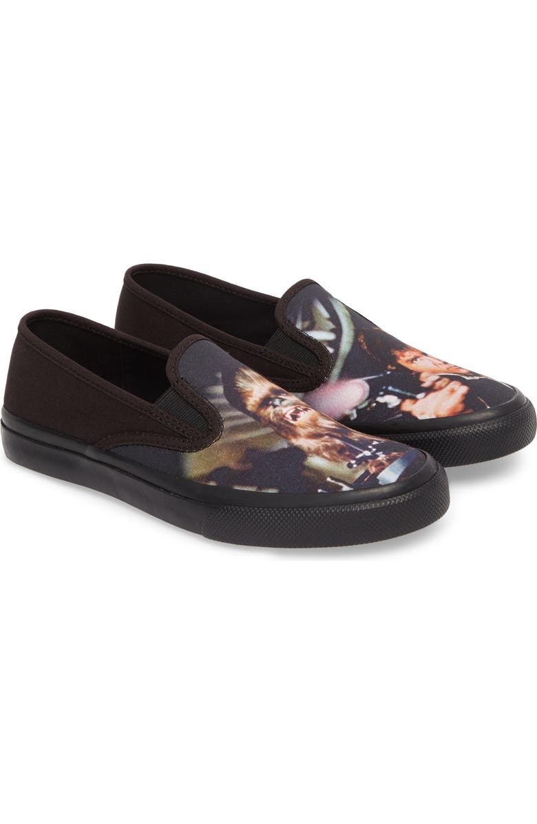 SPERRY TOP-SIDER<sup>®</sup> Sperry Star Wars - Chewie & Han Slip-On, Main, color,