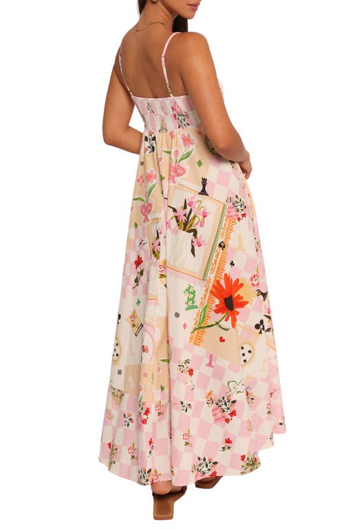 Petal And Pup Petal & Pup Jaymes Cotton Maxi Dress In Pink