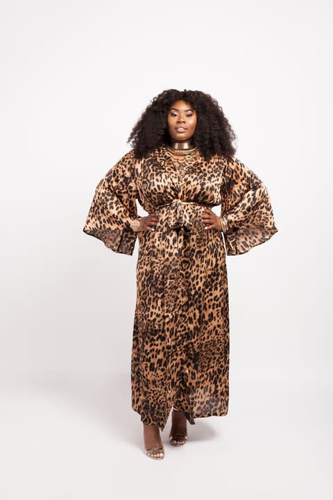 Leopard Print Dress