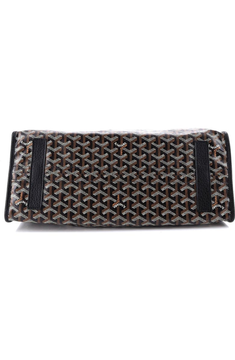 Pre-Owned Goyard Hardy Pet Carrier Coated Canvas PM, Alternate, color, Black