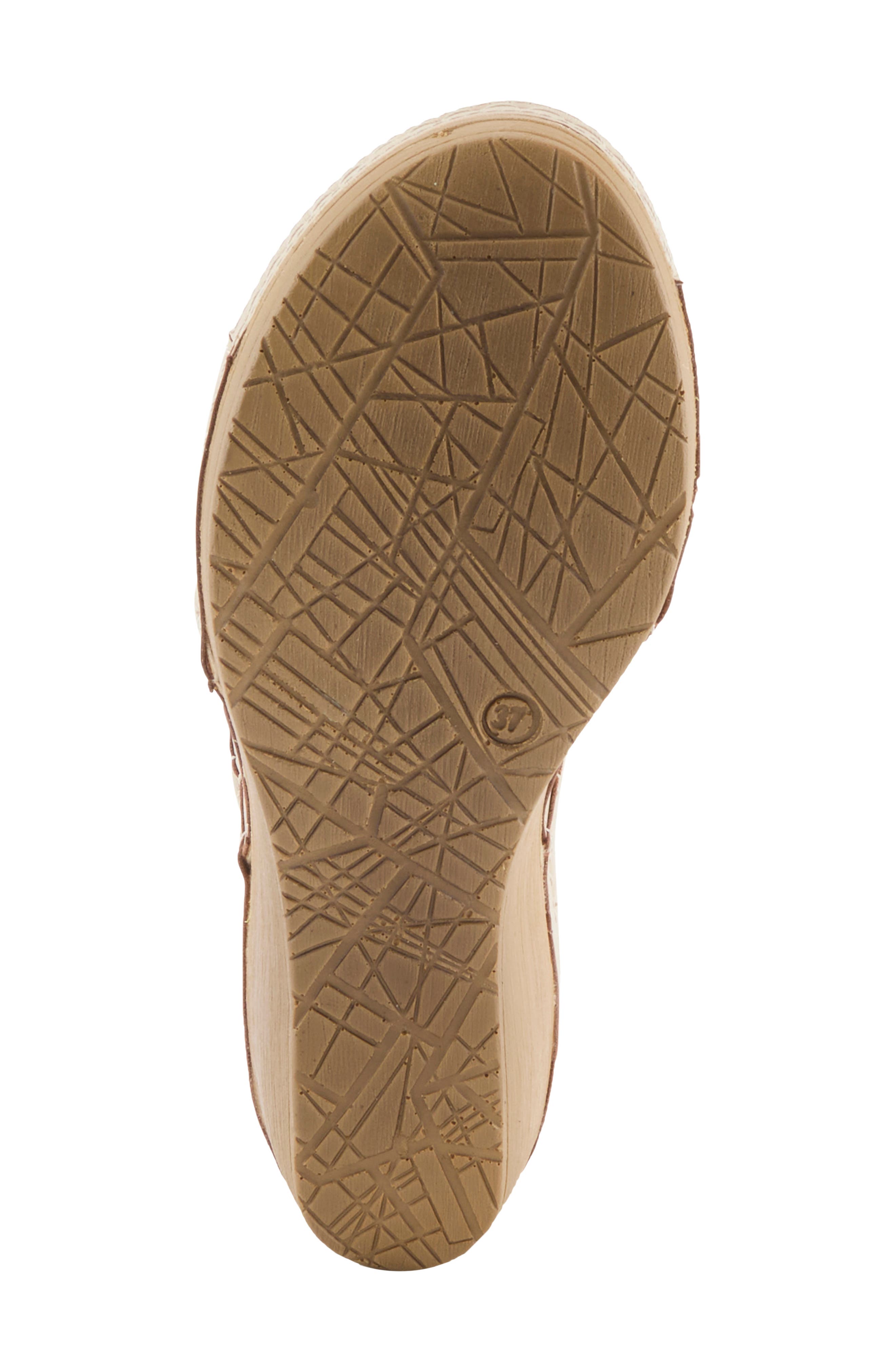 Dreiser Platform Wedge Slide Sandal, Alternate, color, BEIGE