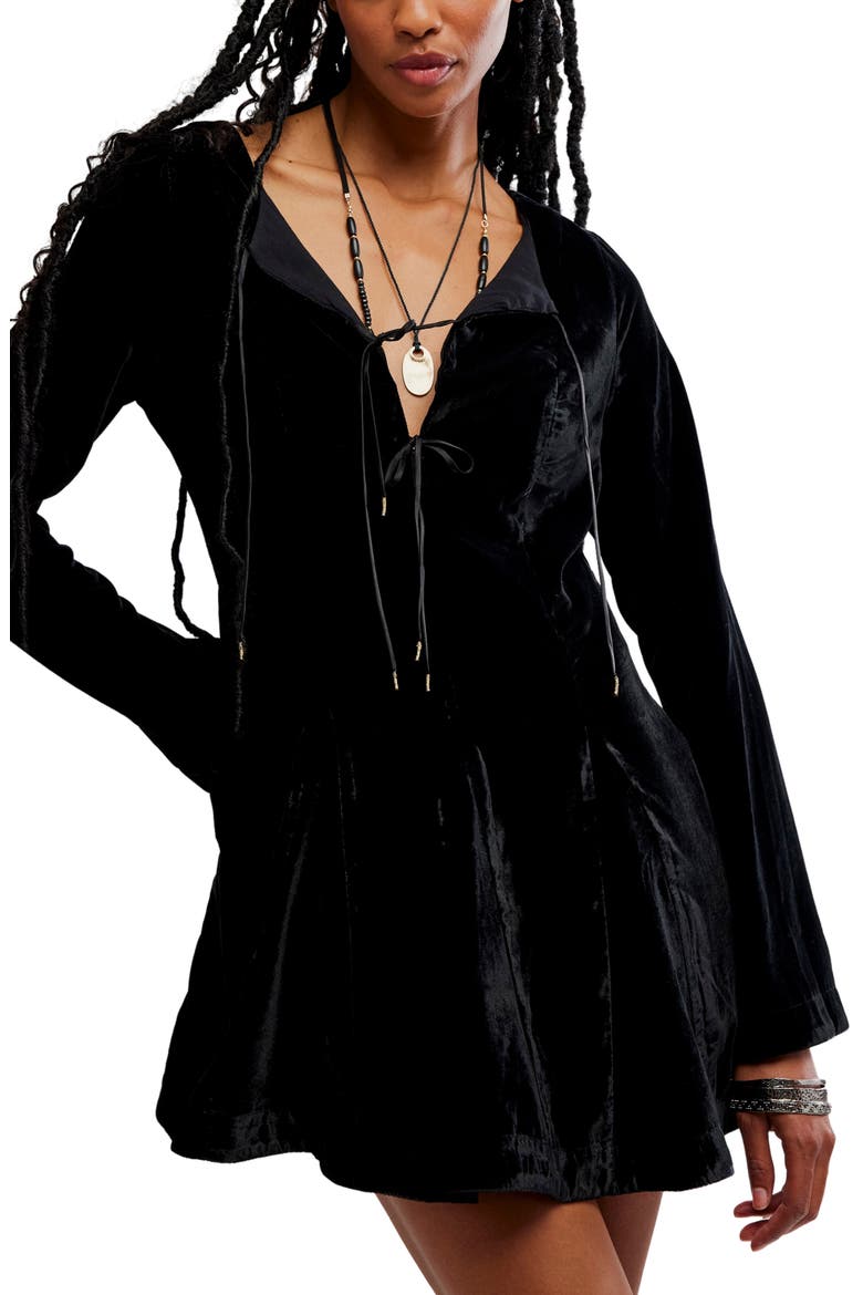 free people lux velvet shirt dress Lux Velvet Shirtdress