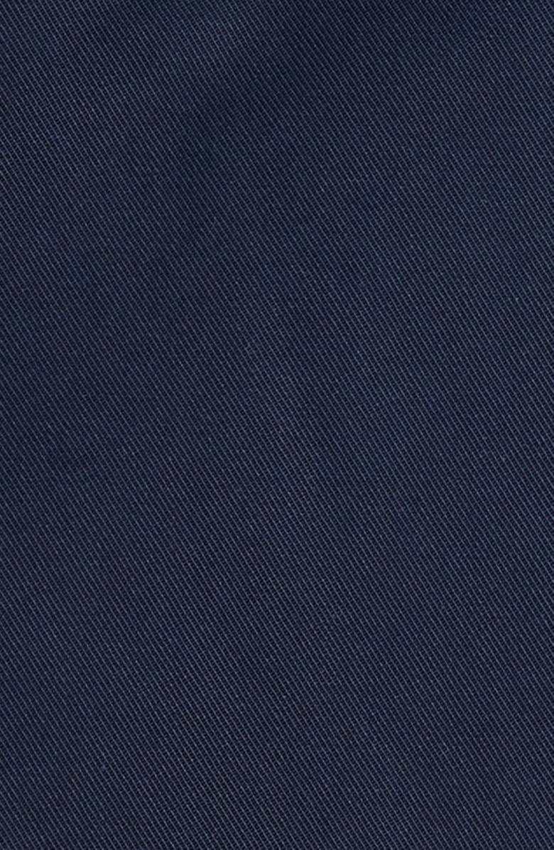 Damson Madder Ella Organic Cotton Trench Coat, Alternate, color, Navy/ Tan