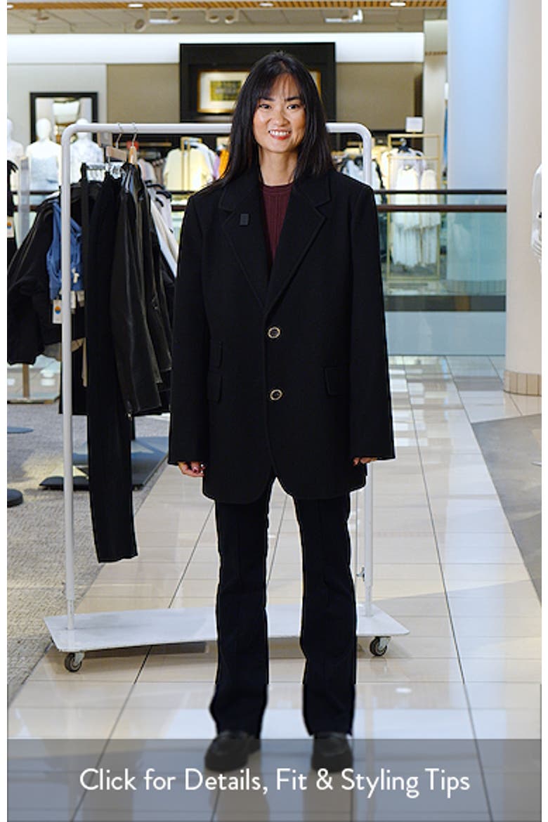 Oversize Single-Breasted Blazer video