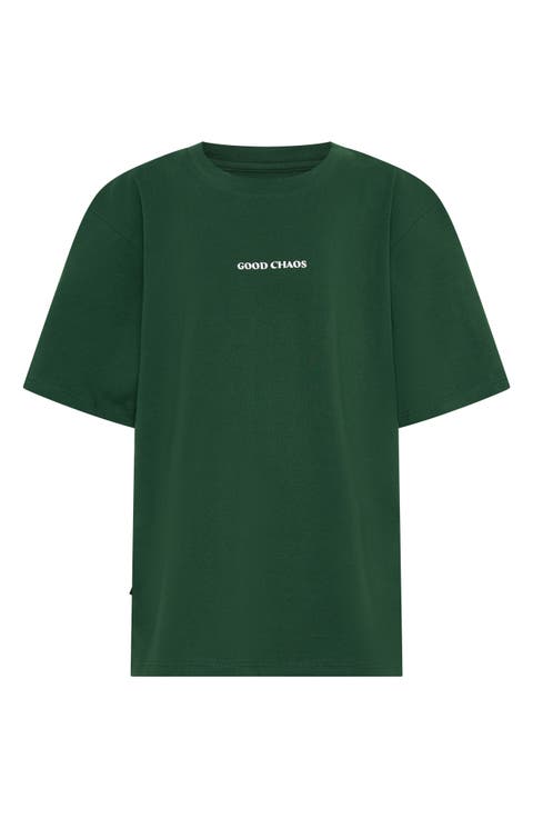 Kids' Good Chaos Stretch Cotton Graphic T-Shirt (Big Kid)