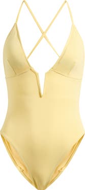 Good American Plunge One-Piece Swimsuit