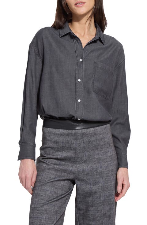 Lunette St. Chambray Button-Up Shirt