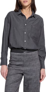 Lysse Lunette St. Chambray Button-Up Shirt