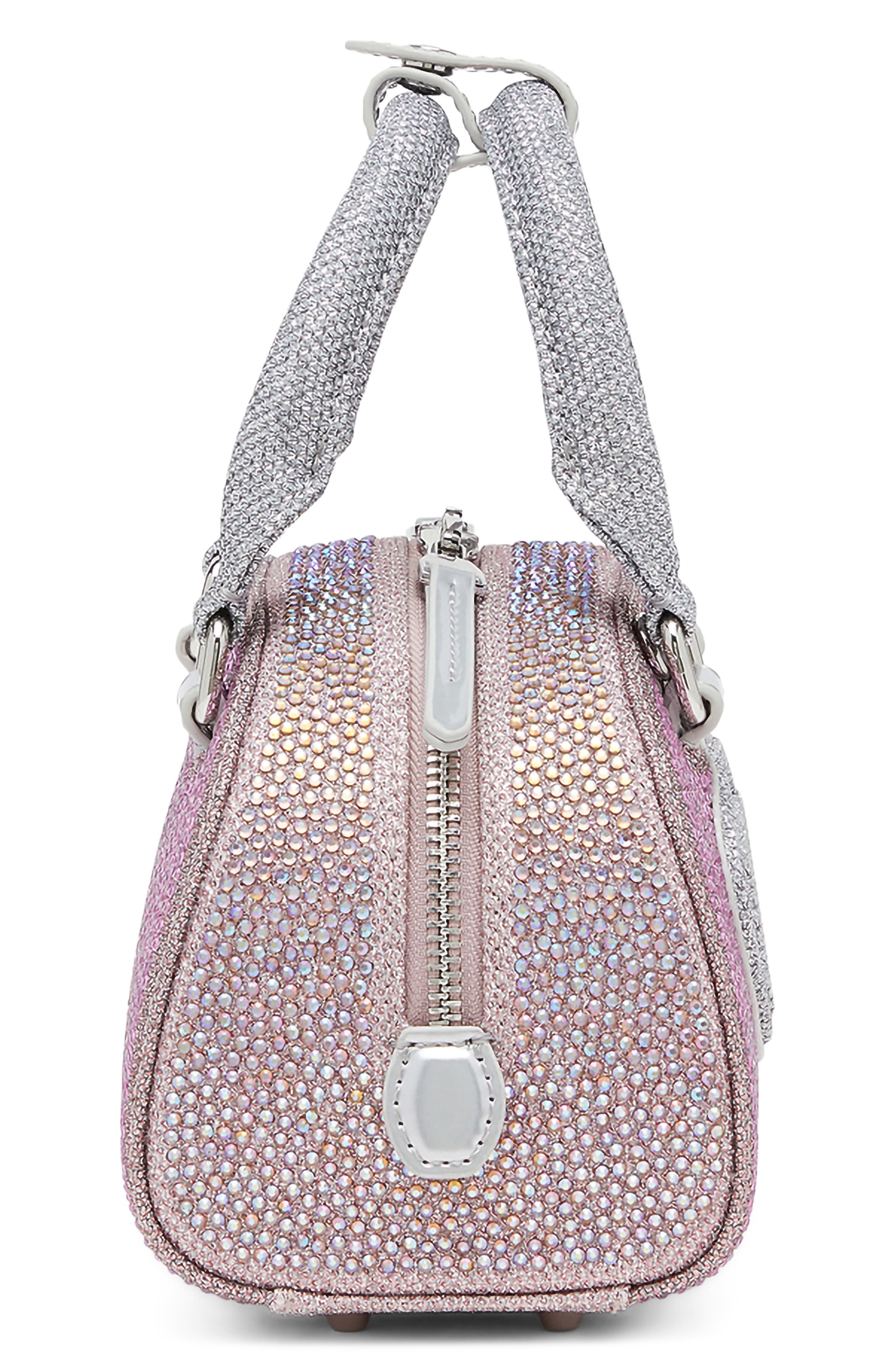 1DR 2.0 Crystal Dome Crossbody Bag, Alternate, color, PINK