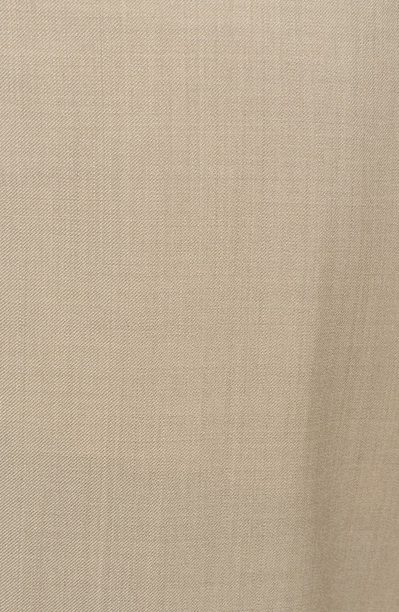 Ballin Classic Fit Pleated Solid Wool Dress Pants, Alternate, color, 