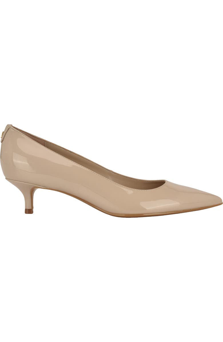 Calvin Klein Roxanna Pointed Toe Pump, Alternate, color, Taupe Patent
