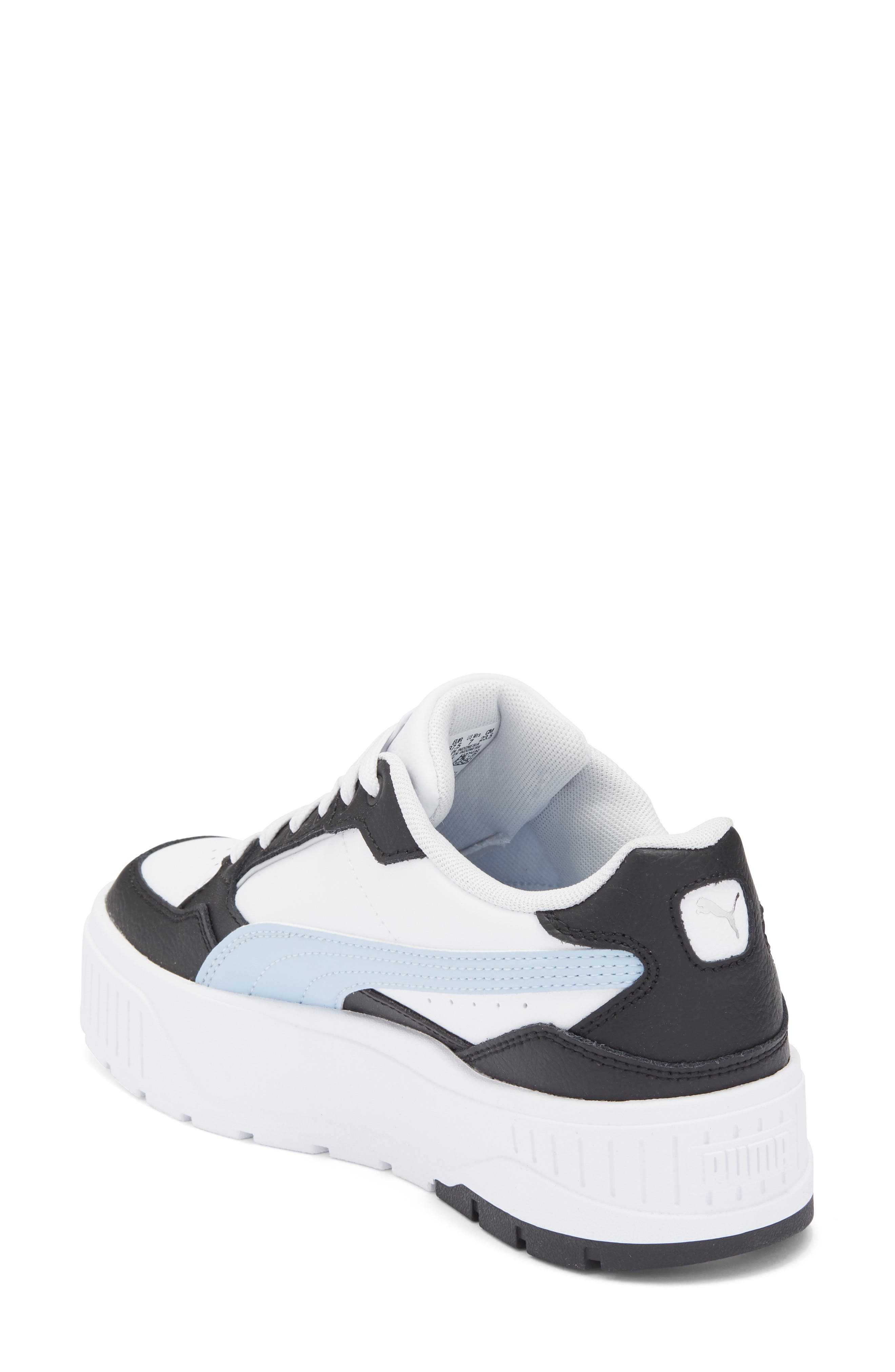 PUMA Karmen II Idol Platform Sneaker, Alternate, color, Puma White/ Haute Tropic